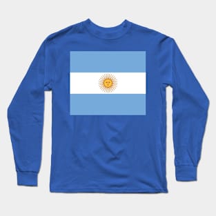 Argentina flag Long Sleeve T-Shirt